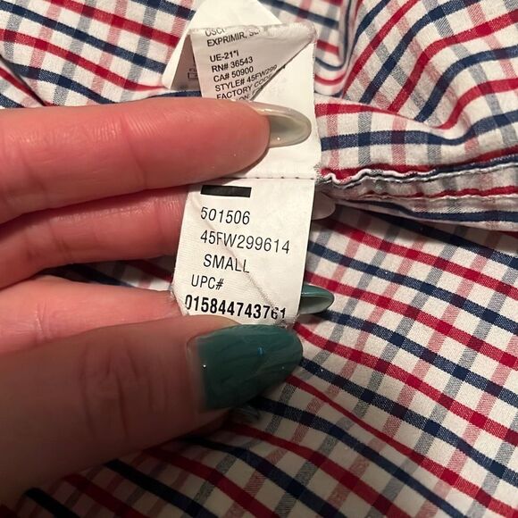 Izod Men’s Multicolored Striped pattern Button Down Shirt - Picture 10 of 10